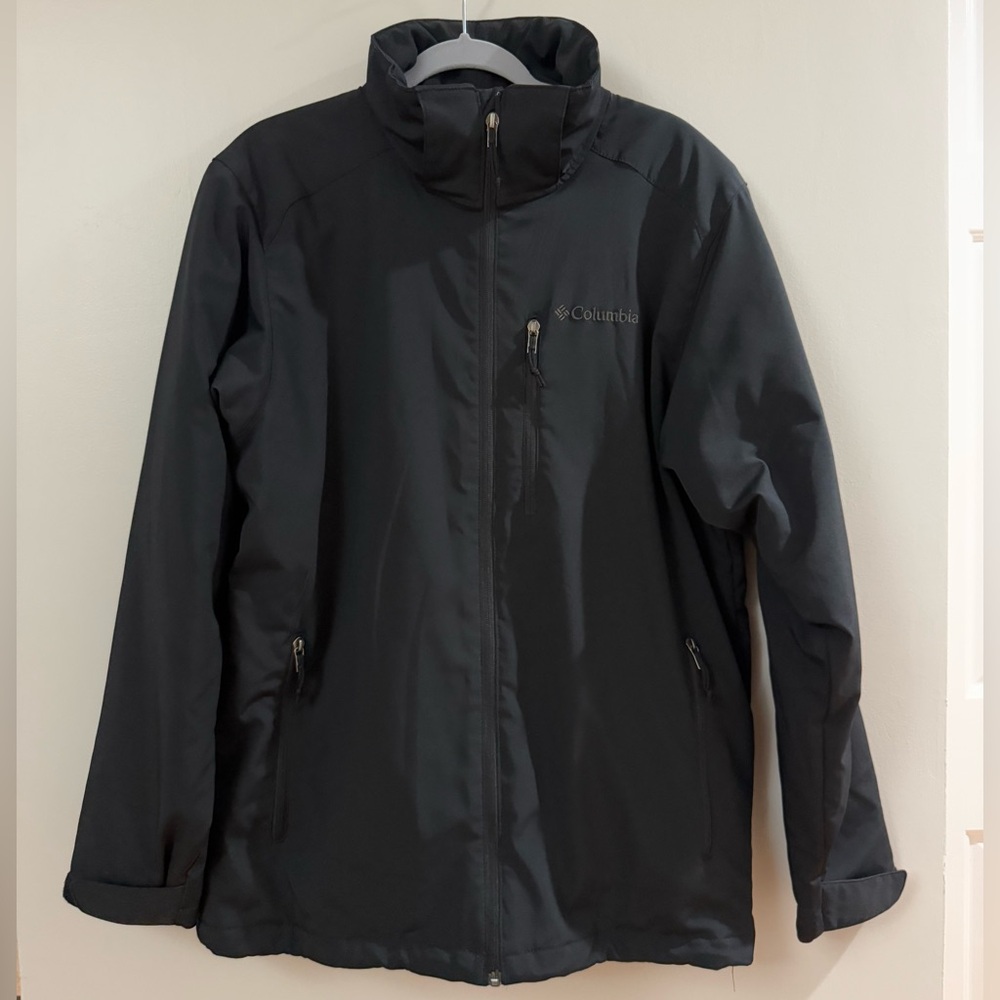 Columbia Gate Racer Men's Softshell Black Jacket